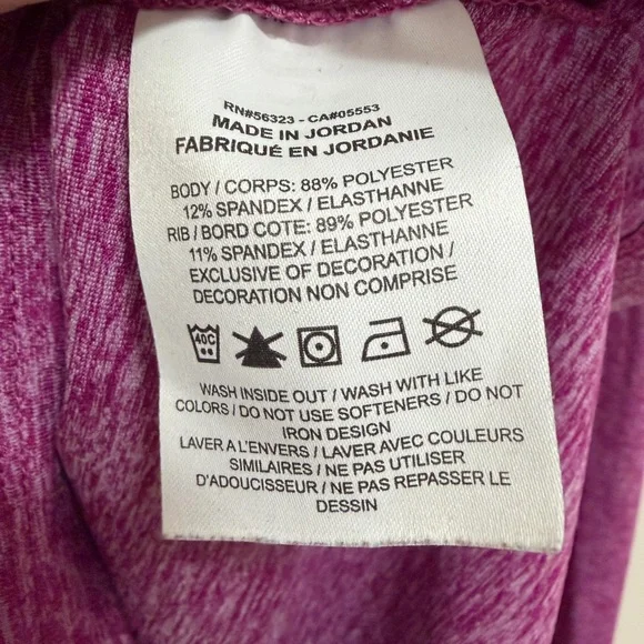 Nike Running Dri Fit Heathered Long Sleeve Women’s Medium - Picture 6 of 9